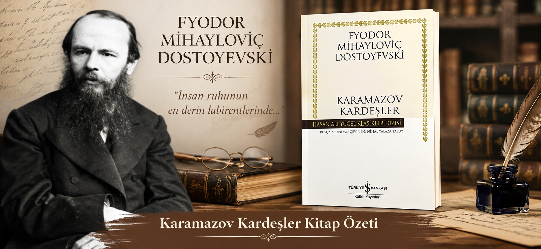 "Karamazov Kardeşler" Kitap Özeti ve Konusu – Fyodor Dostoyevski