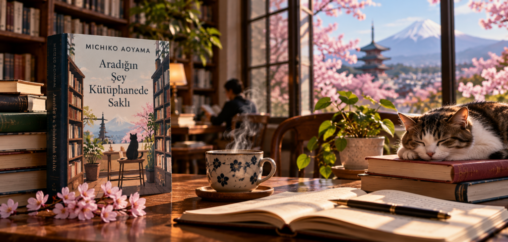 Michiko Aoyama «Aradığın Şey Kütüphanede Saklı» Sözleri ve Alıntıları