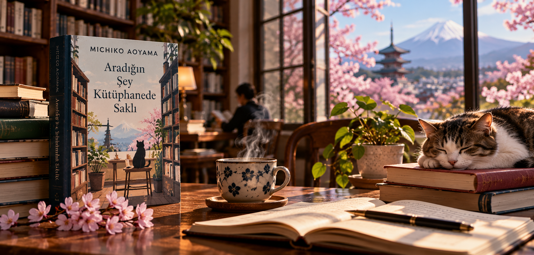 Michiko Aoyama «Aradığın Şey Kütüphanede Saklı» Sözleri ve Alıntıları
