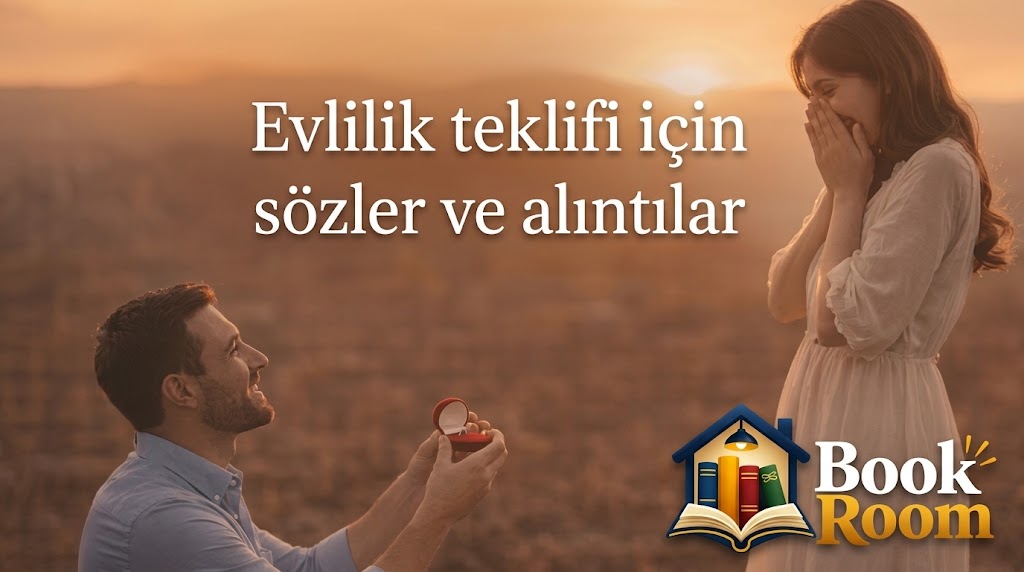 Evlilik teklifi için sözler ve alıntılar