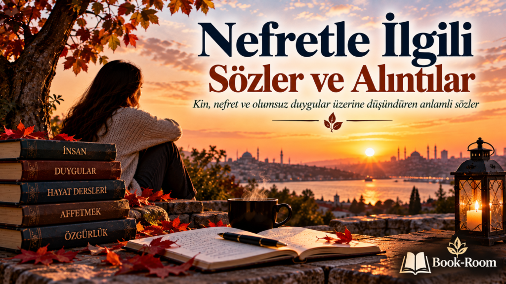 Nefretle ilgili sözler ve alıntılar
