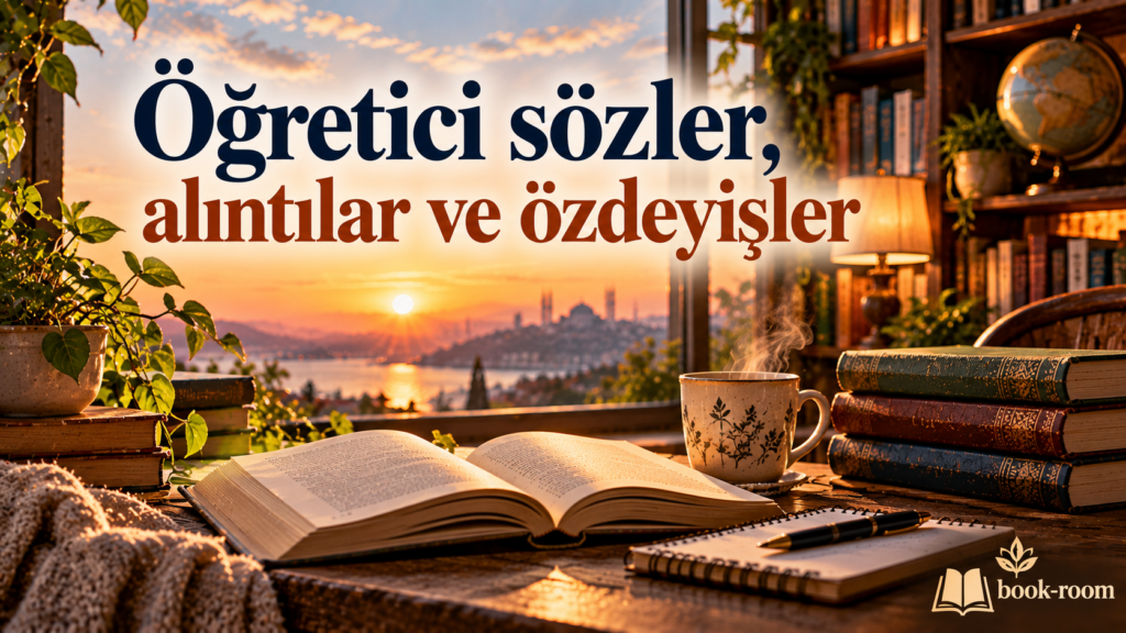 Öğretici sözler, alıntılar ve özdeyişler