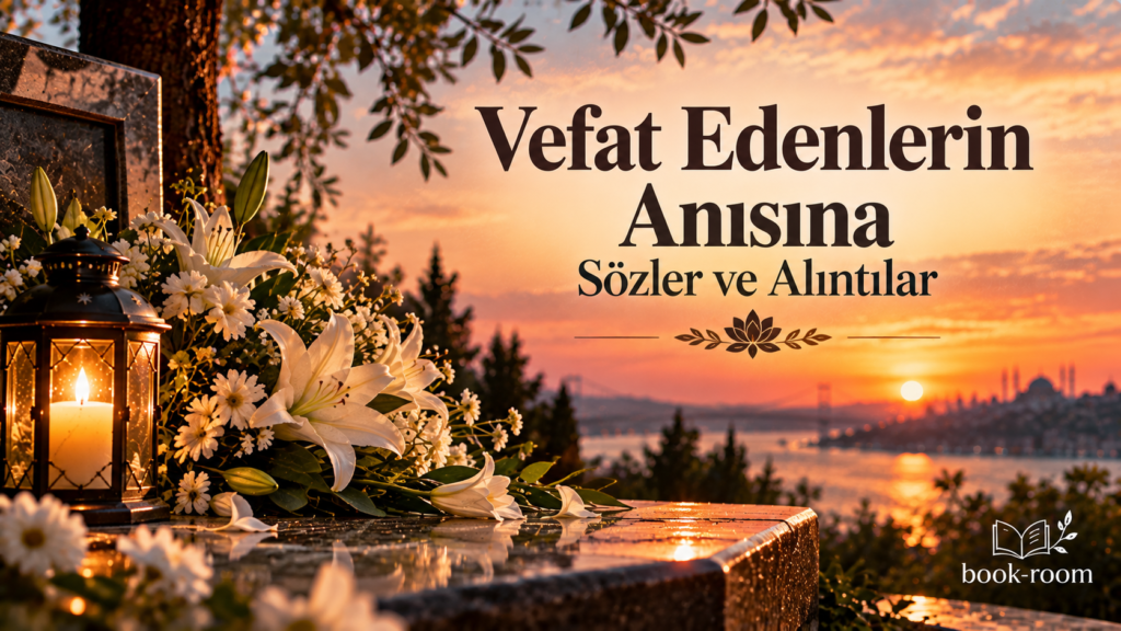 Vefat edenlerin anısına sözler ve alıntılar